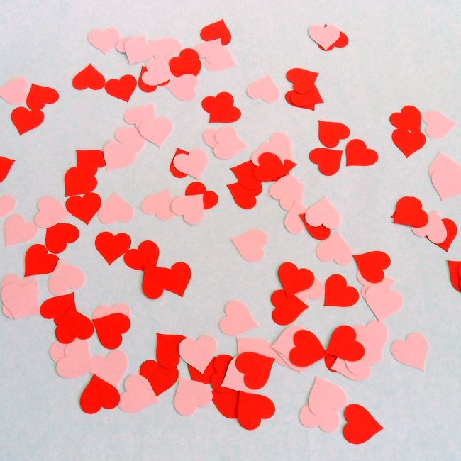 250 Fillerfetti hearts 250 Fillerfetti hearts